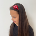 Blossom Headband Red