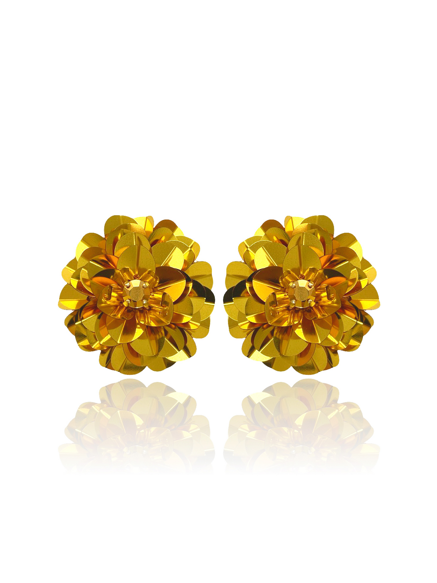 Metallic Blossoms Gold