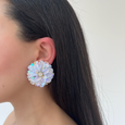 Blossom Studs Sky Blue