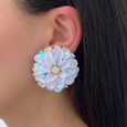 Blossom Studs Sky Blue