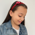 Blossom Headband Red