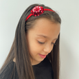 Blossom Headband Red