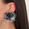 Aerial Camellias Black