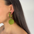 Green Olive  Cluster Bon Bon Hoops