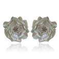 Shell Camellia Studs