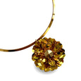 Dahlia Collar Choker Gold