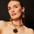 Artichoke Layered Dahlia Necklace