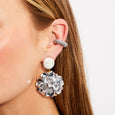 Pearl Drop Blossoms Silver