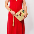 Garden Party Pouch Bag Ecru