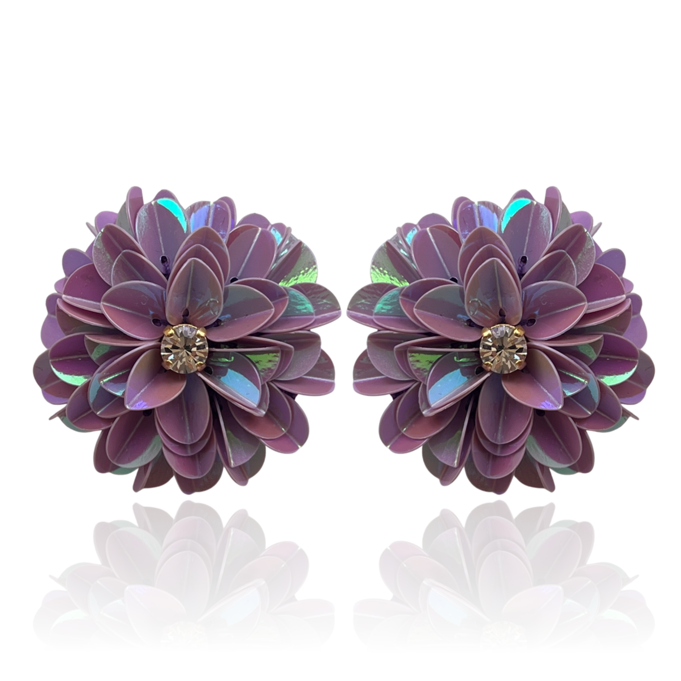 Lilac Blossom Studs