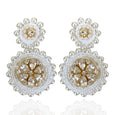White Flower Drop Crystal