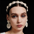 Cream Flower Drop Pearl