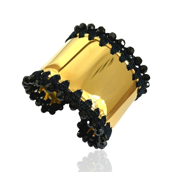 Gold Ivy Cuff