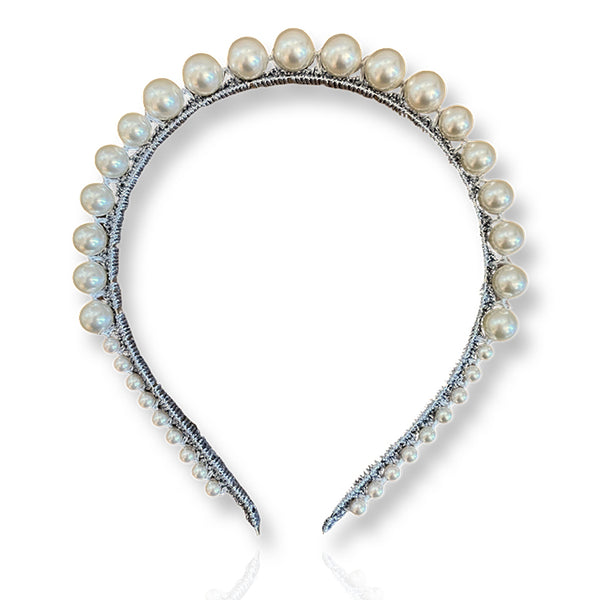 White Orchid Headband