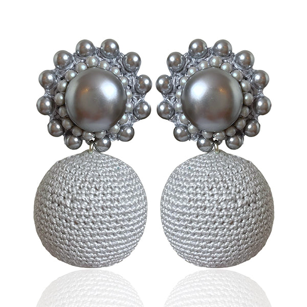 Silver Grey Pearl Bon Bons
