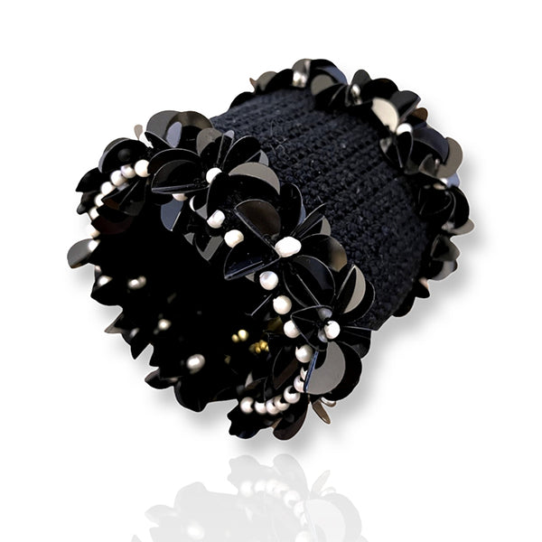Black Yasmine Cuff