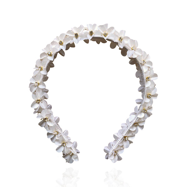 White Yasmine Headband