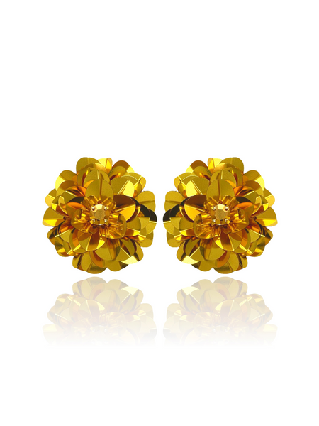 Metallic Blossoms Gold