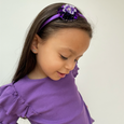 Blossom Headband Purple