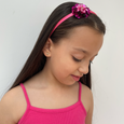 Blossom Headband Fuchsia