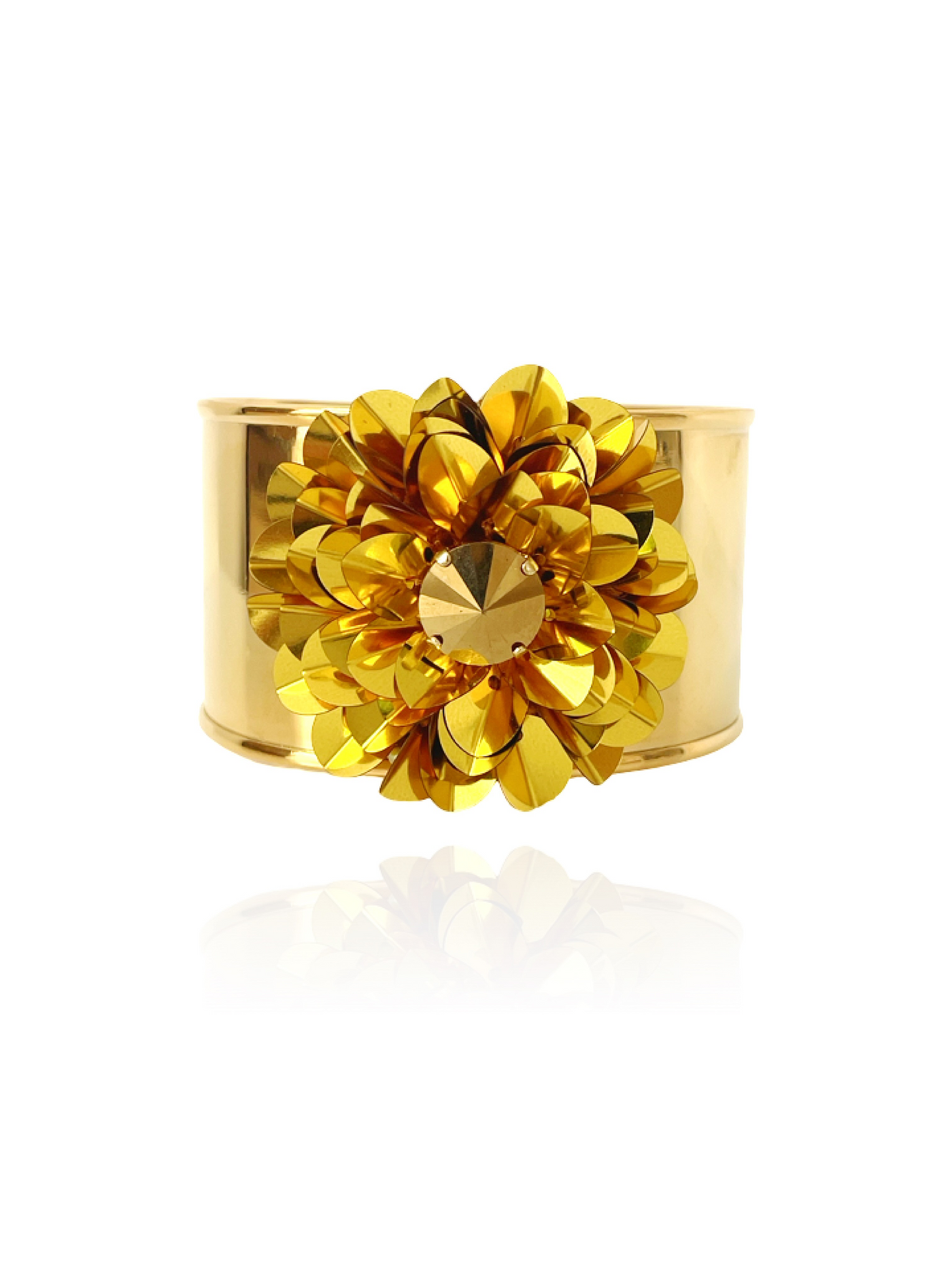 Dahlia Cuff Gold