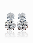 Metallic Blossom Drops Silver