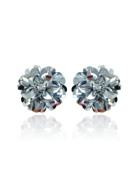 Metallic Blossoms Silver