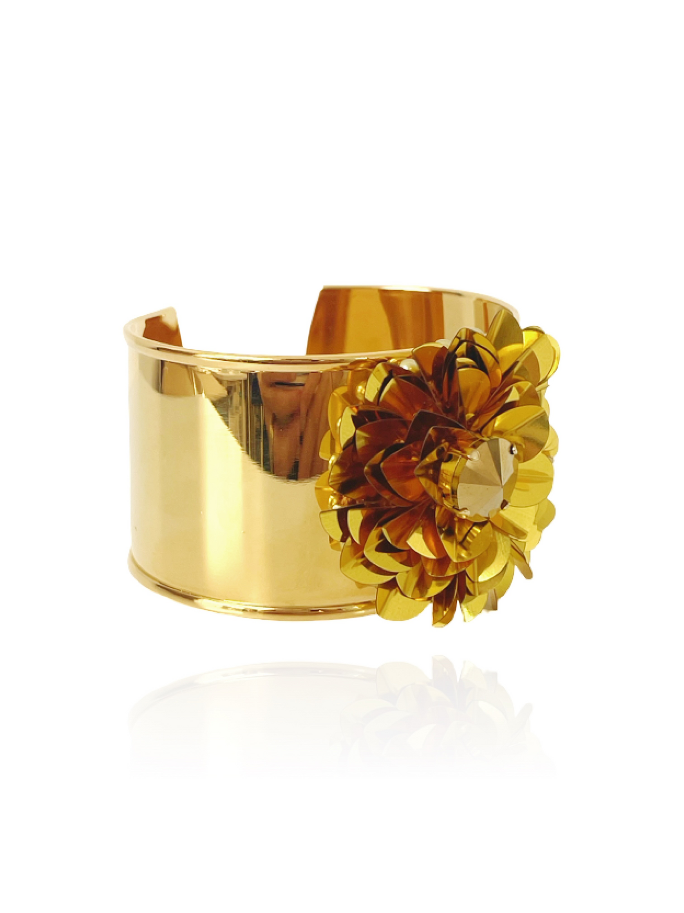 Dahlia Cuff Gold