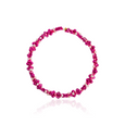 Cluster Choker Fuchsia Pink