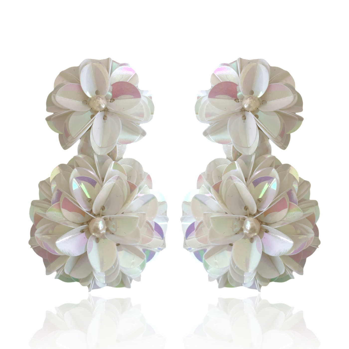 Blossom Drop Earrings Shell