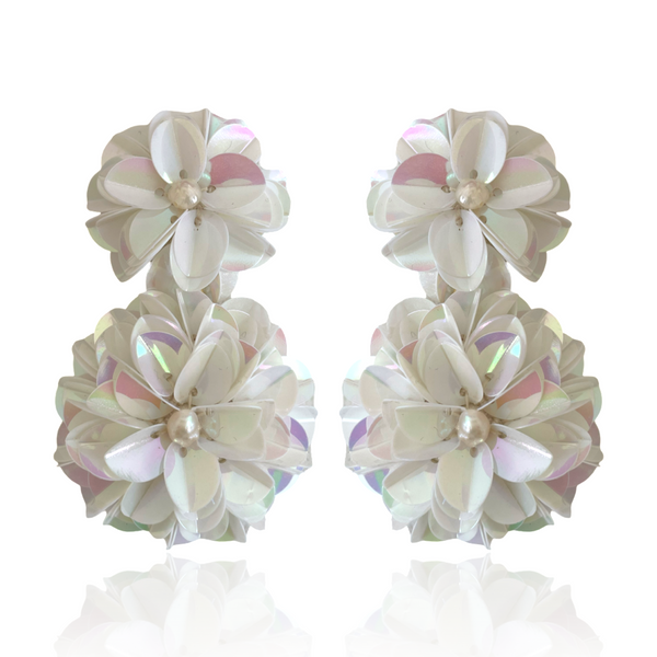 Blossom Drop Earrings Shell