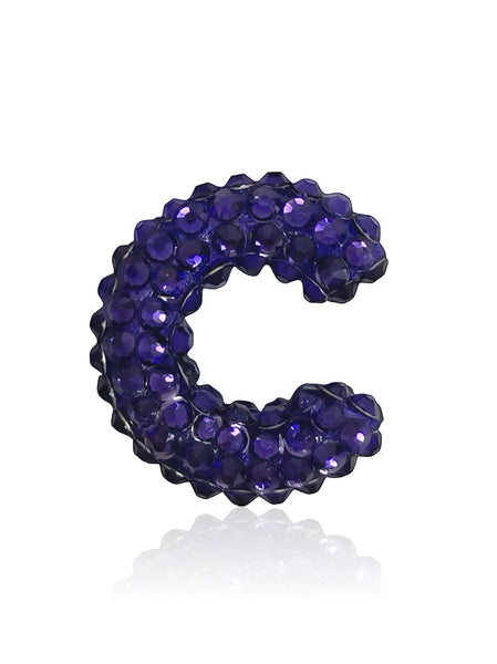 Lily Ear Cuff Purple