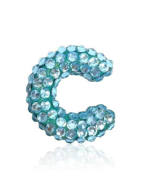 Lily Ear Cuff Aqua