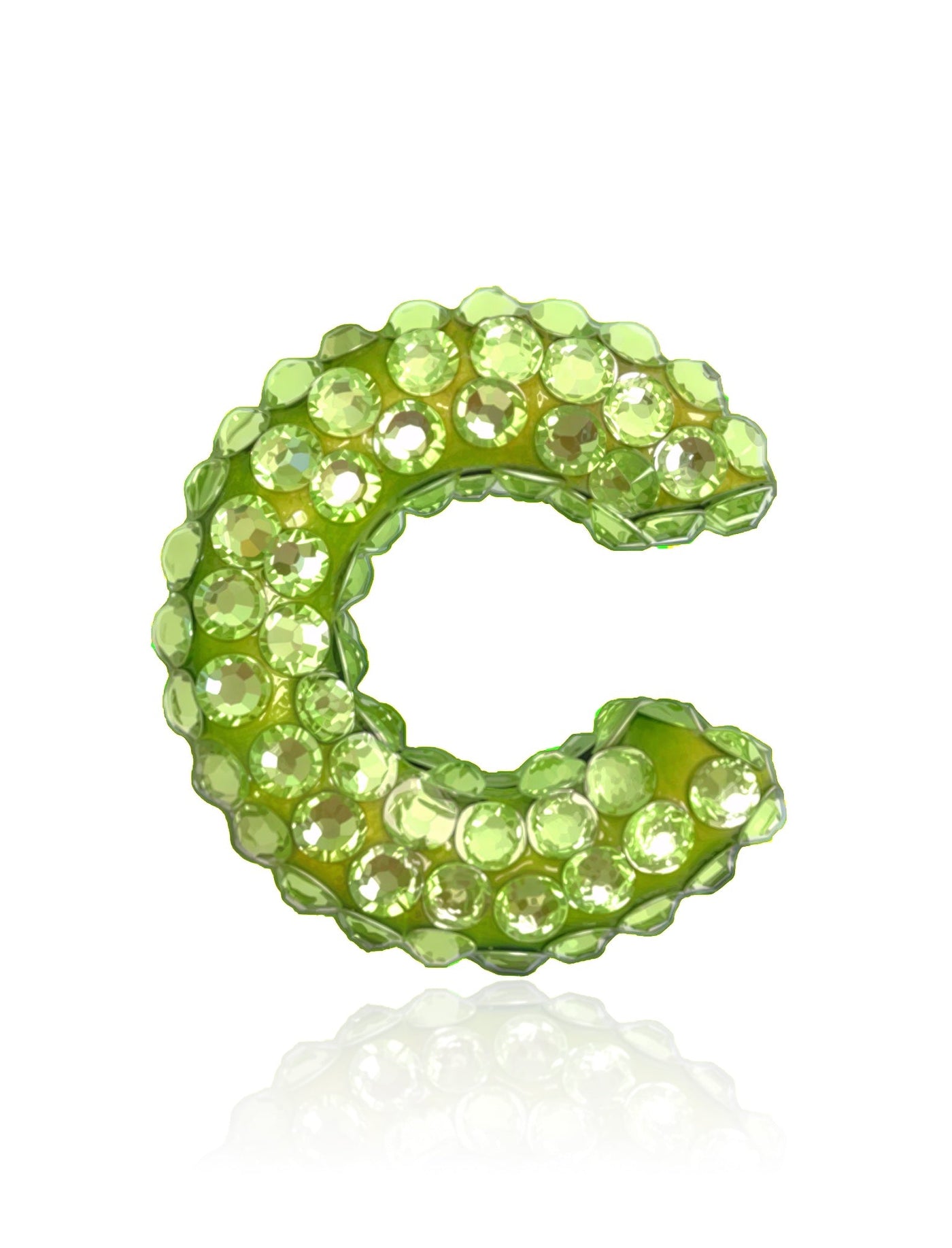 Lily Ear Cuff Peridot