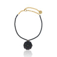 Floravelle Necklace Mid-Night Black