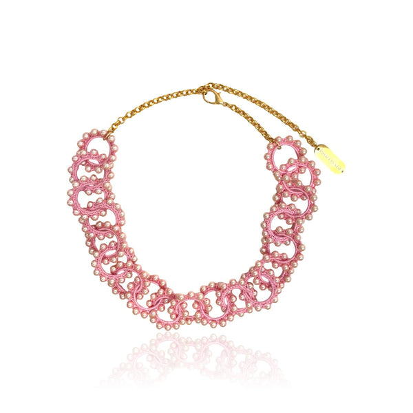 Laceria Pearl Necklace