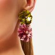 Blossom Drop Earrings Olive & Rose