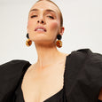 Blossom Drops Black & Gold