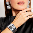 Dahlia Cuff Silver