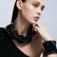 Black Yasmine Cuff