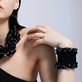 Black Yasmine Cuff